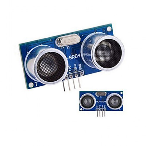 Ultrasonic Sensor HC-SR04 Distance Measuring Module - Blue + Silver