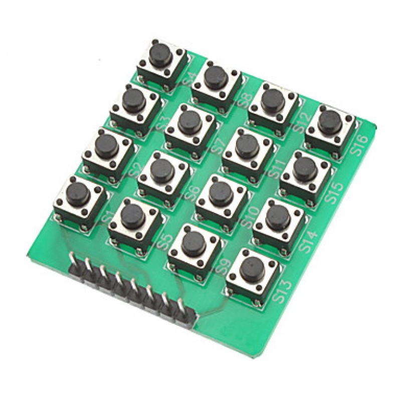 4 X 4 Matrix Keypad Keyboard Module