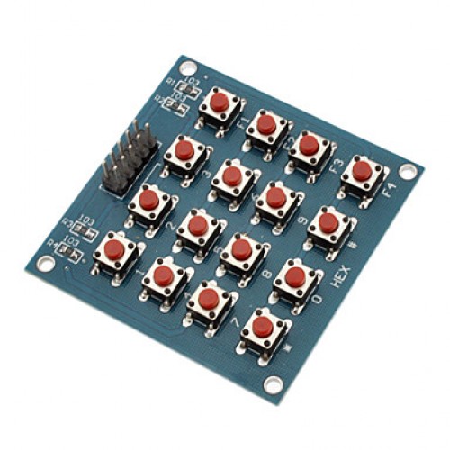 4x4 Matrix Keypad MCU SCM Accessory Peripheral Board