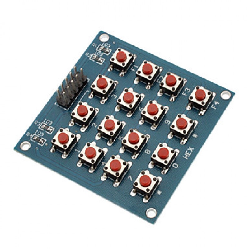 4x4 Matrix Keypad MCU SCM Accessory Peripheral Boa...