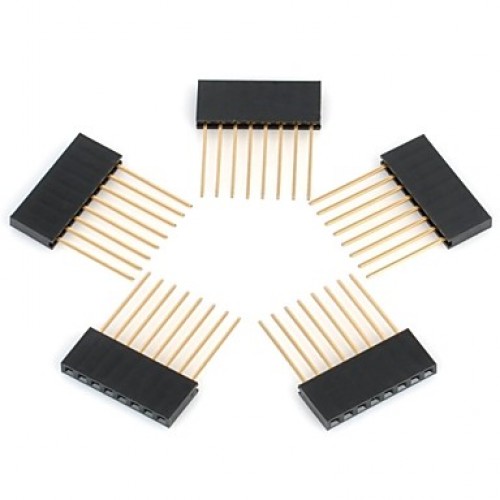 K1209001   2.mm Pitch 8-Pin Male to Female Pin Headers for (For Arduino)