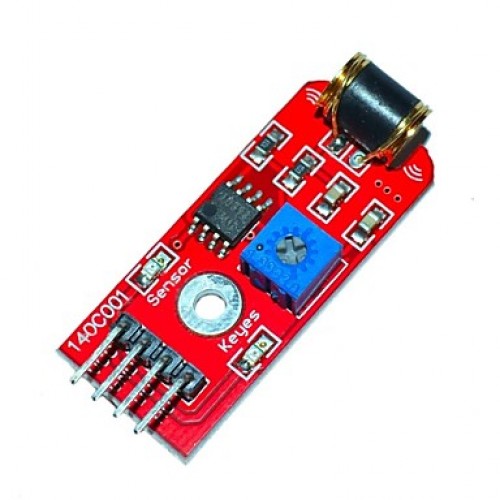 KEYES 801S Vibration Sensor Module - Red (DC 3~5V)