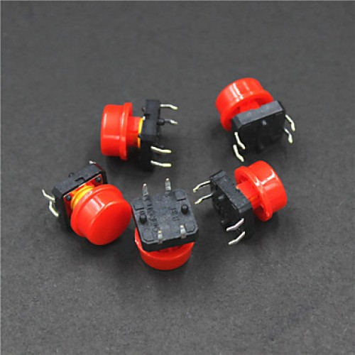 Electrical Power Control 4-Pin Push Button Switches (10 PCS)