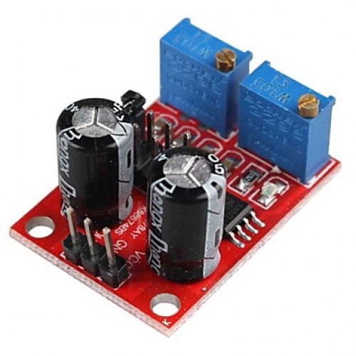 NE555 Pulse Frequency Duty Cycle Adjustable Module Square Wave Signal Generator Stepper Motor Drive