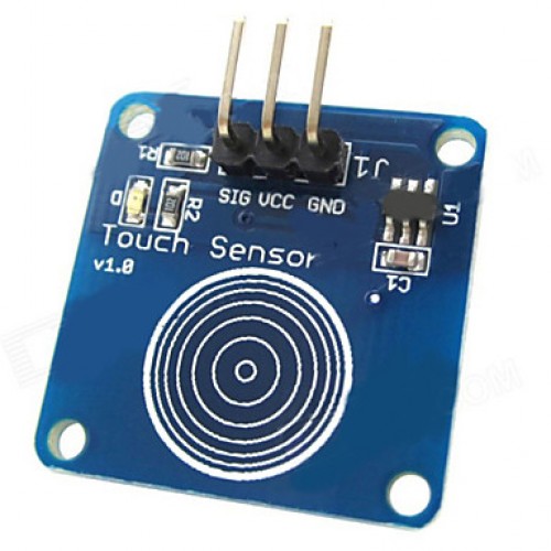 Touch Sensor Capacitive Touch Switch Module for Arduino - Blue