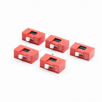 YS4 1-digit DIP Switch - Red + White (5 PCS)