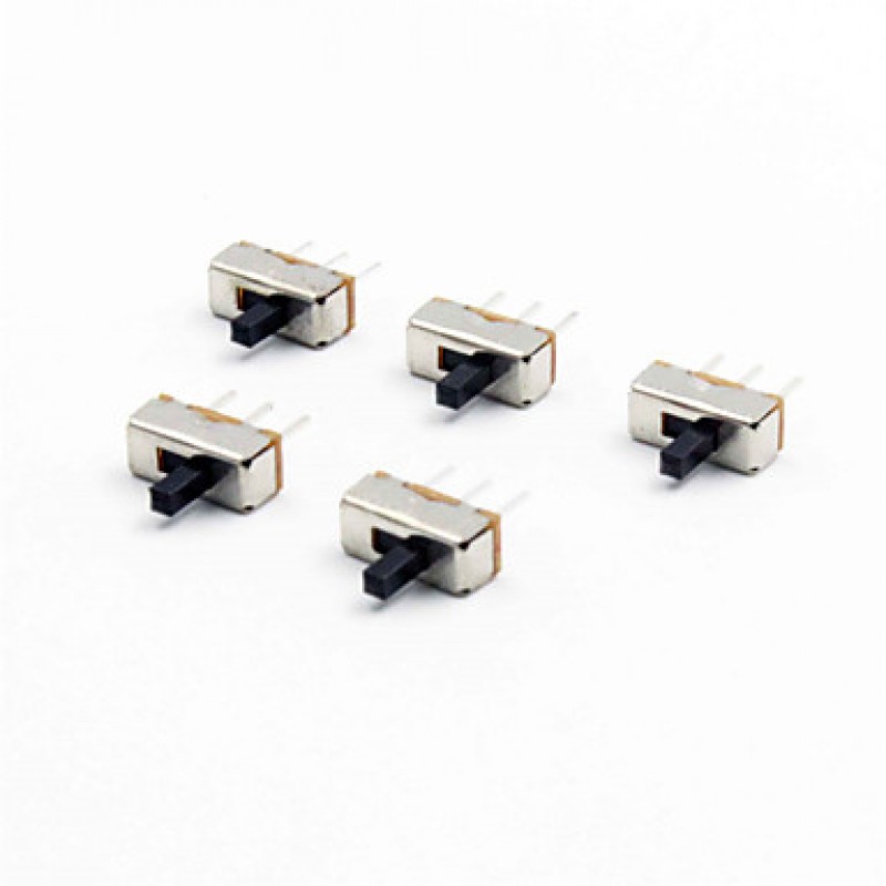 3-Pin Toggle Switch - Silver (5PCS)